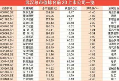 武漢上市公司數(shù)量及與我們生活的趣事關(guān)聯(lián)