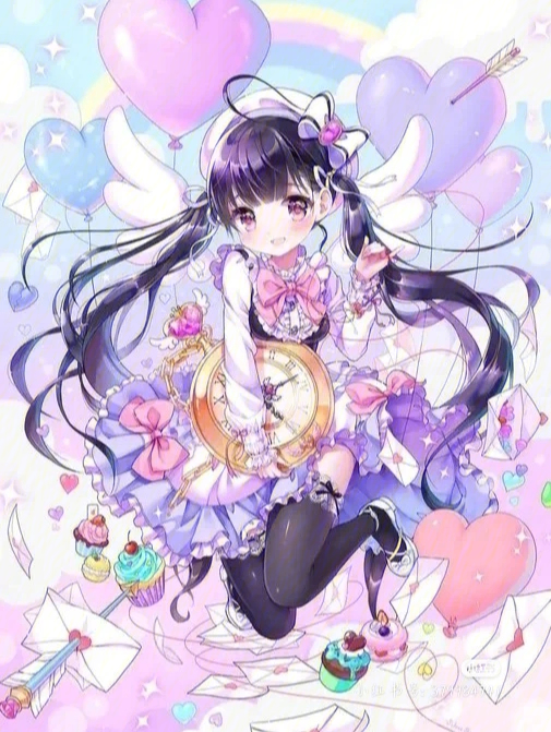 夢(mèng)幻之美與二次元文化的交融，動(dòng)漫女生圖片欣賞