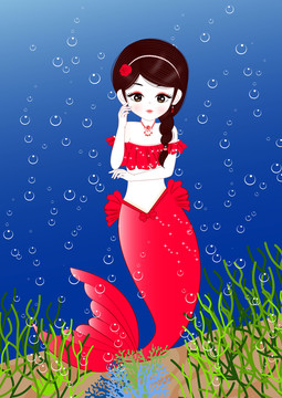 夢幻美人魚公主，動漫中的魅力與故事