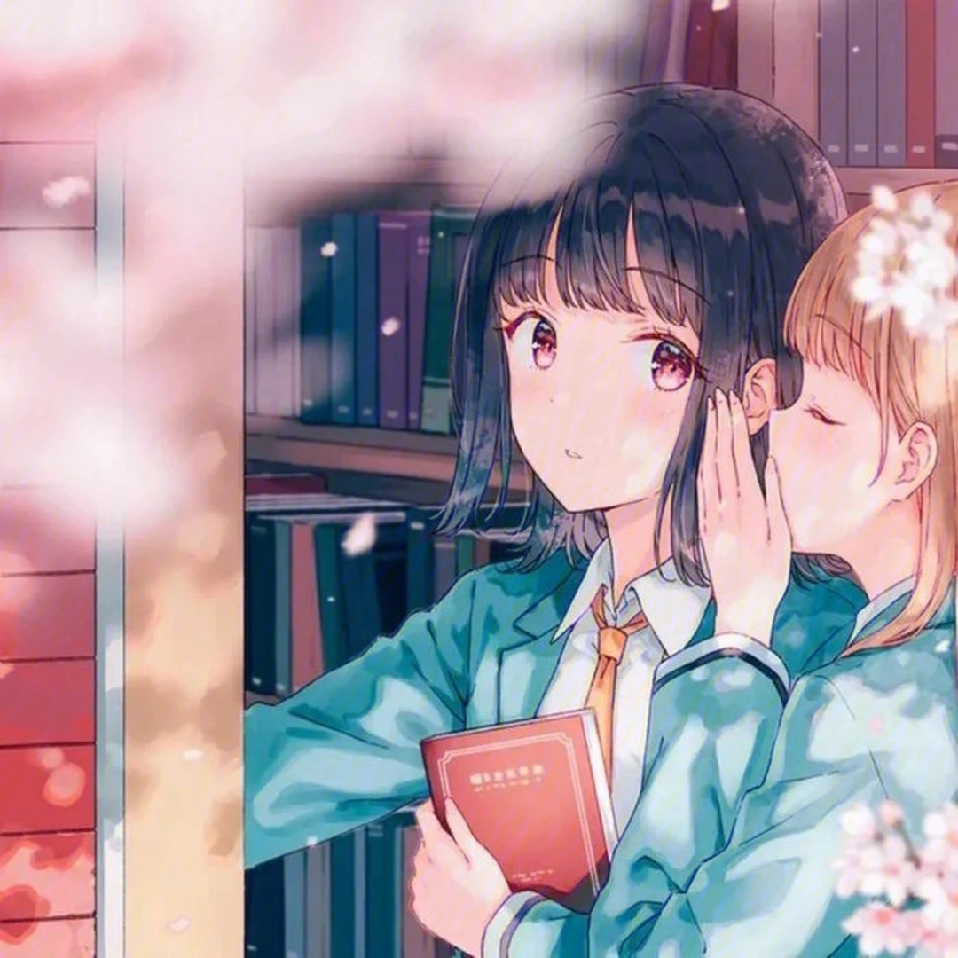 閨蜜動漫圖片，小巷中的秘密樂園之約