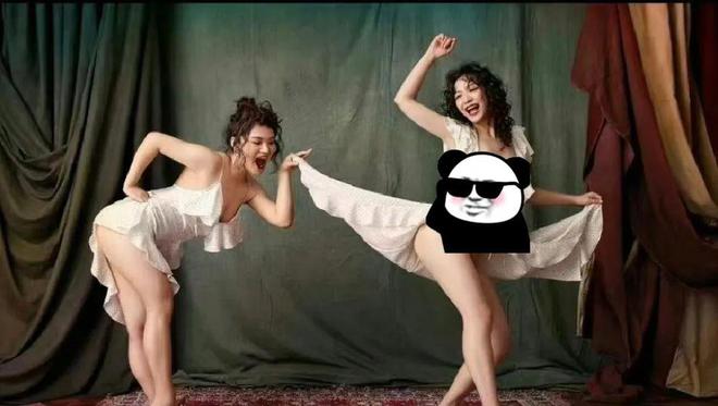 金靖最新泳裝，自然美景中的輕松邂逅