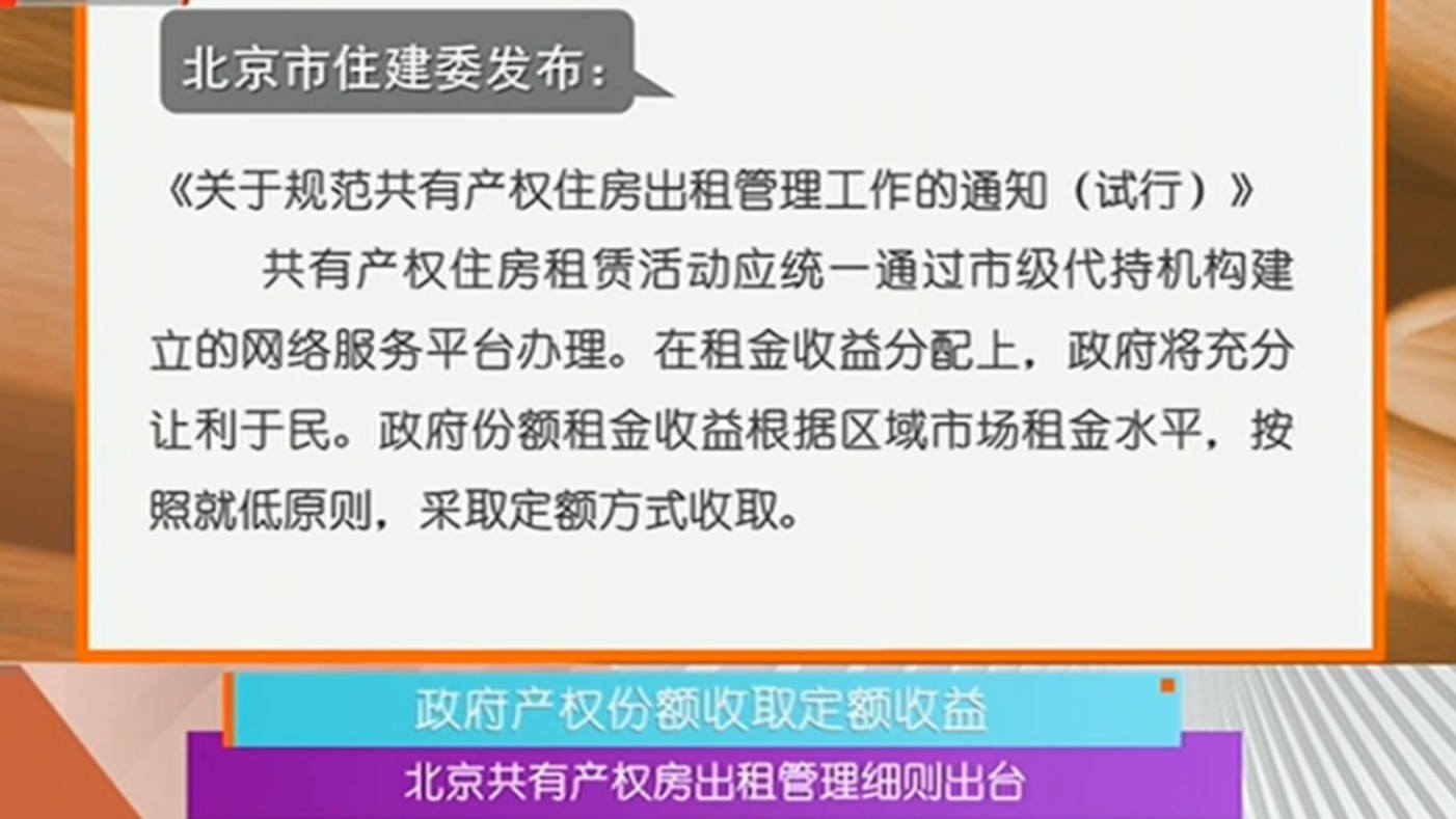 北京共有產權最新動態(tài)更新，最新消息匯總