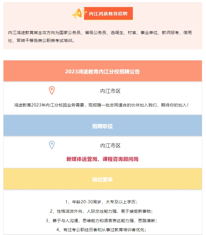 四川內(nèi)江最新招聘信息匯總與觀點論述